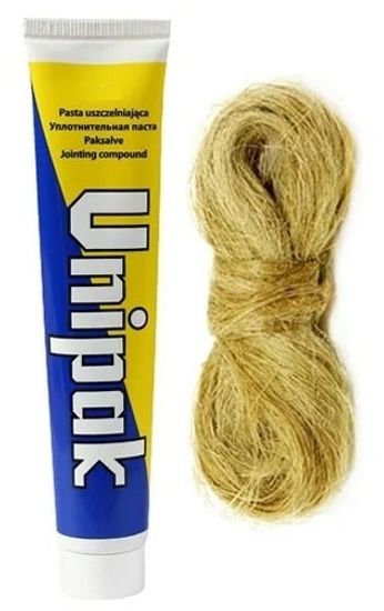 Комплект №1 Unipak (паста 25 г. + лён 13 г.)
