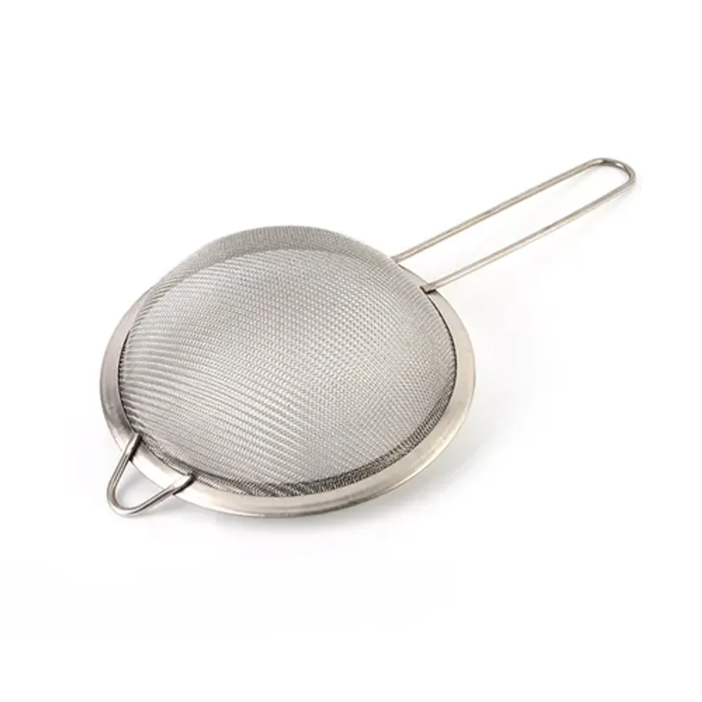 Сито 20 см h6 см нерж. с нерж. ручкой мелкая сетка l 36,7 см P.L. Proff Cuisine