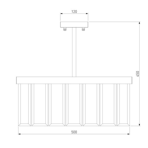 Потолочная люстра Bogates Eclipse 358/5 Smart