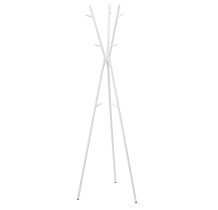 ЕКРАР EKRAR Вешалка для верхней одежды 169 см, белая