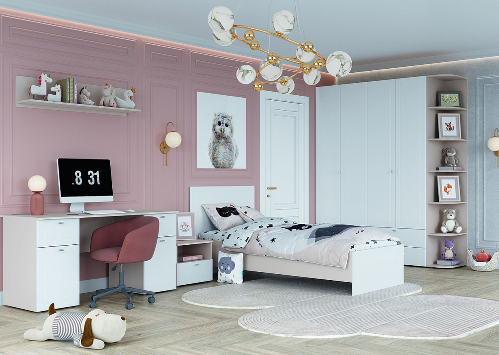 Шкаф 2-створчатый "Лорэн" платяной