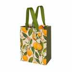 Пакет подарочный M, 18x23x10см. "Flora. Лимоны" (BrunoVisconti)