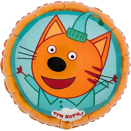 Шар воздушный "Три кота Компот"