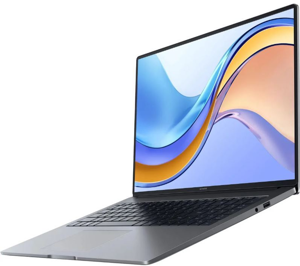 Ноутбук  Honor MagicBook X16 16 ", Ryzen 5, 16 Гб RAM, 512 Гб SSD, Radeon 760M, Серебристый