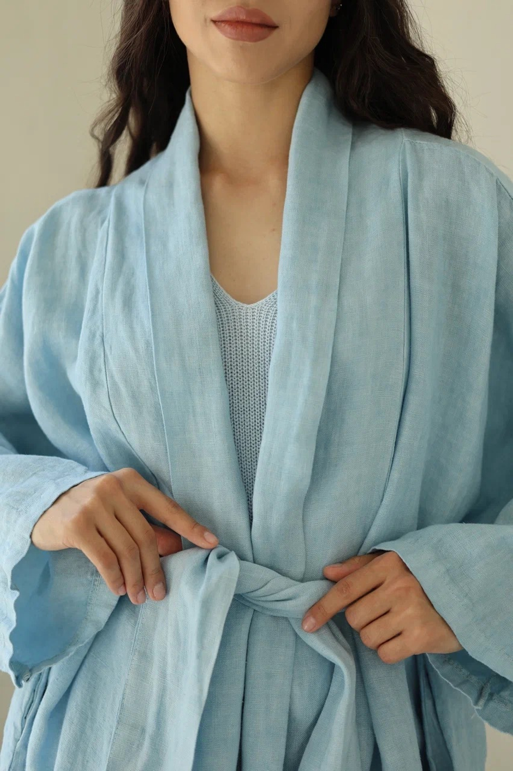 абая с поясом