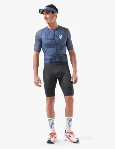 Aero SS Trisuit M Indigo Print