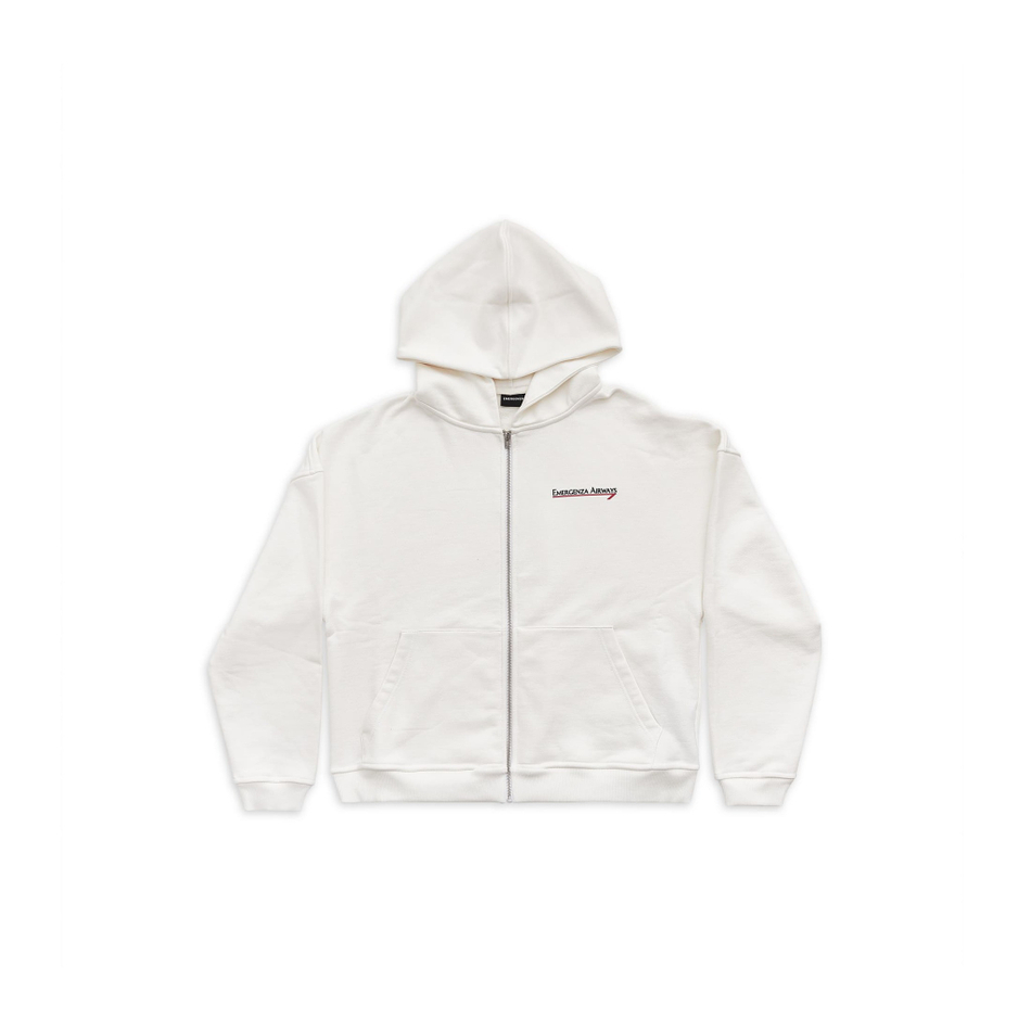 AIRWAYS ZIP-UP HOODIE OVERSIZED