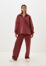 Анорак из футера с начёсом