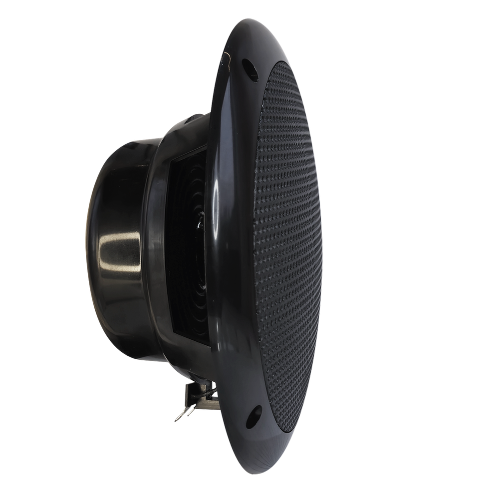 Комплект влагостойкой акустической системы для бани, сауны и хамама SENSOR Black VISATON 3