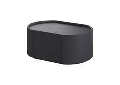 Тумба прикроватная Lagom 1 ящик ширина 60 см (черный)