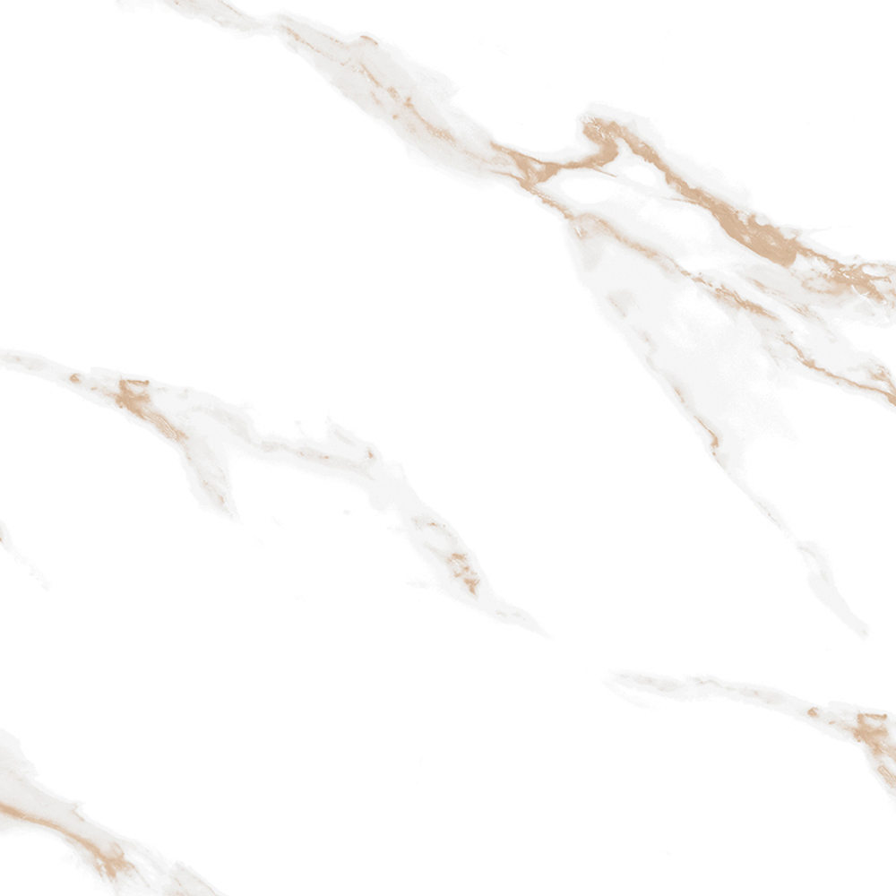 Calacatta Sharp Gold Керамогранит белый 60х60 Полированный