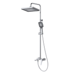 Душевая стойка Cezares со смесителем и изливом LINER-CVD-01