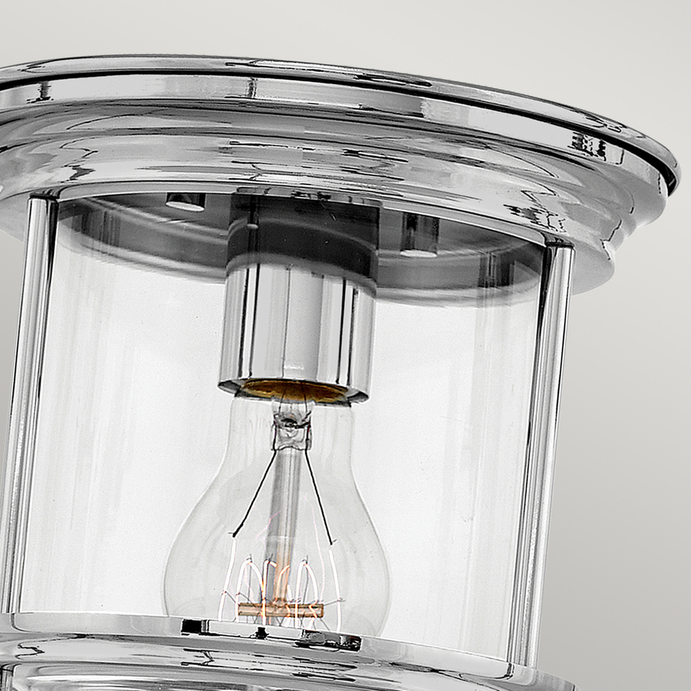 Потолочный светильник для ванных комнат Hinkley, Арт. QN-HADRIAN-MINI-F-CM-CLEAR