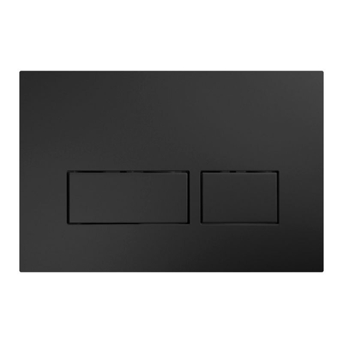 Кнопка для инсталляции унитаза ТП-004.1 с пневматическим управлением Матовая черная