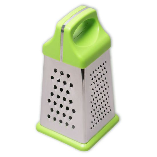 Терка кухонная 21 см. с контейнером Kamille KM-7202 из нержавеющей стали