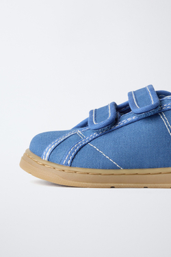 ZARA КРОССОВКИ BAREFOOT, СИНИЙ