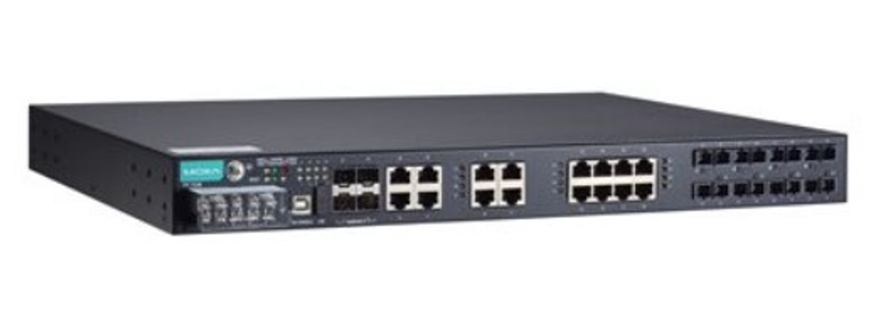 Коммутатор управляемый MOXA PT-7528-8SSC-16TX-4GSFP-WV-WV