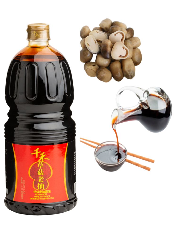 Грибной соевый соус Qianhe 1,8 л