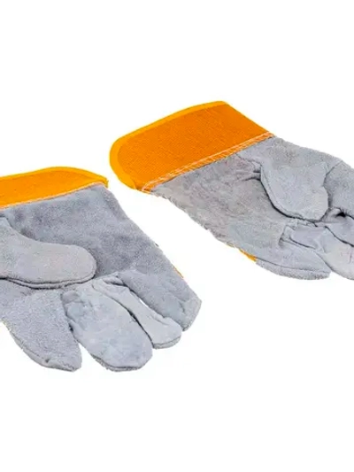 Спилковые комбинированные перчатки Gigant, размер 10