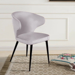 Стул Richard, бархат светло-серый 26