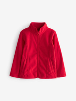 Куртка флисовая на молнии для девочки Next A14-365, Красный
