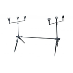 Под для рыбалки ,род-под для удилищ, держатель для удочек, подставка для 3 удилищ. "Ушки" на резьбе.