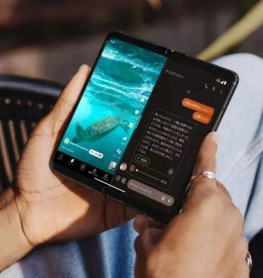 Смартфон Google Pixel Fold 12/512 ГБ  Dual: nano SIM + eSIM, Obsidian