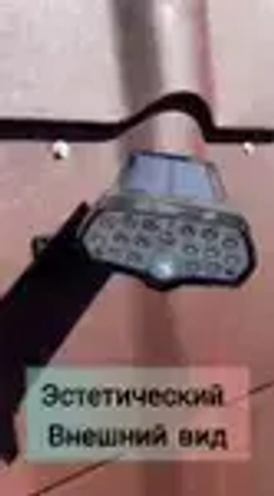 Светильник уличный светодиодный на солнечной батарее, 3 штуки