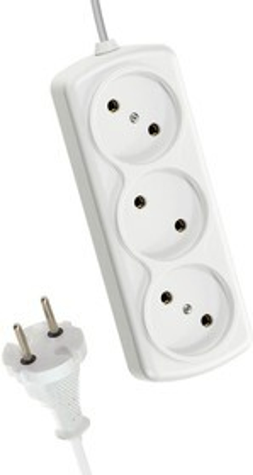 Удлинитель 3х1.5м без заземл. 6А IP20 ШВВП 2х0.75