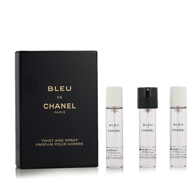 Chanel Bleu de Chanel Parfum Refill with Spray 20 ml + Parfum Refill 2 x 20 ml (man) 60 ml