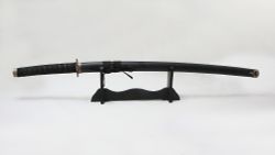 Armas Del Mundo Меч самурайский. Ножны черные, цуба медная