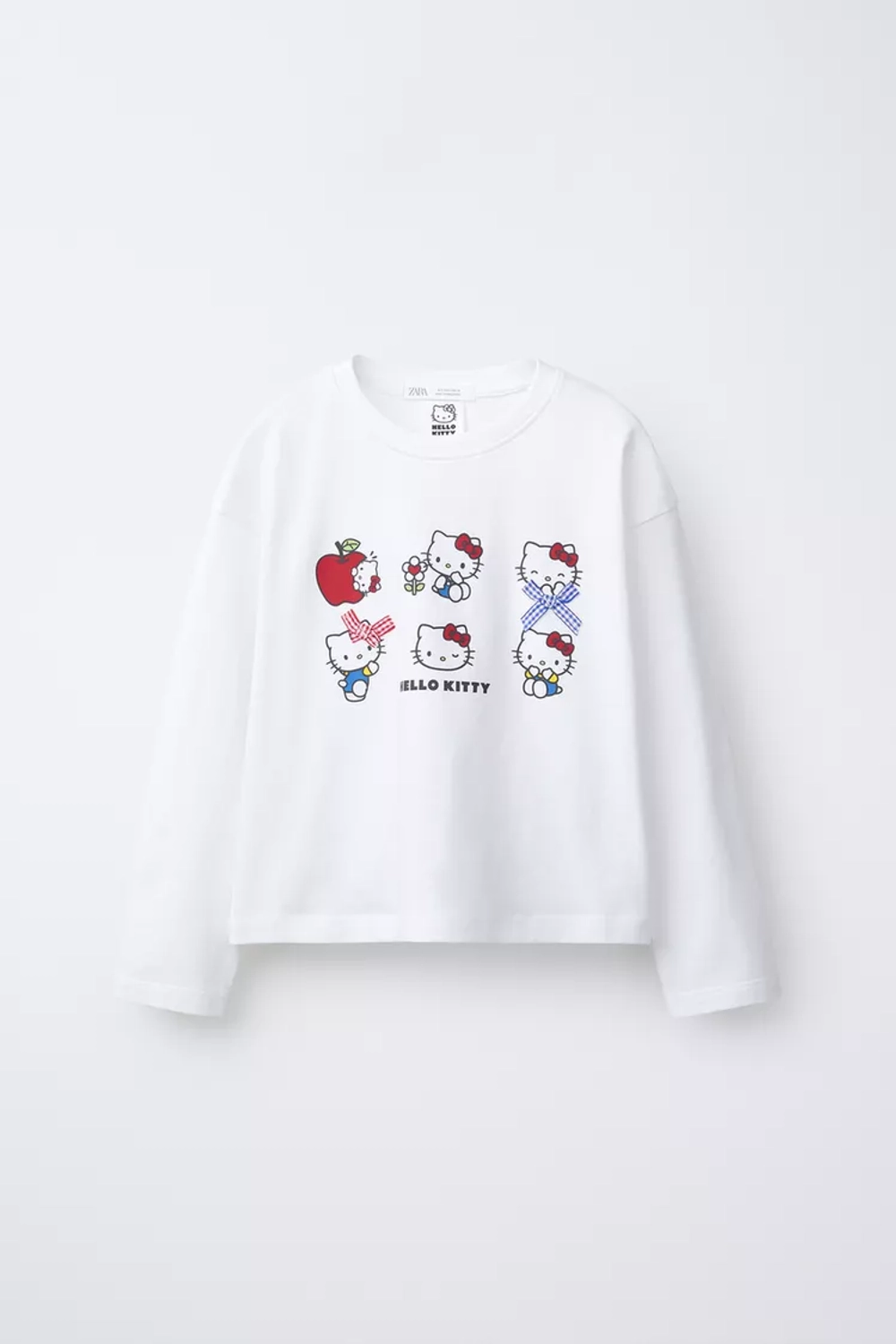 ZARA ПИЖАМА С ПРИНТОМ HELLO KITTY © SANRIO, СИНИЙ