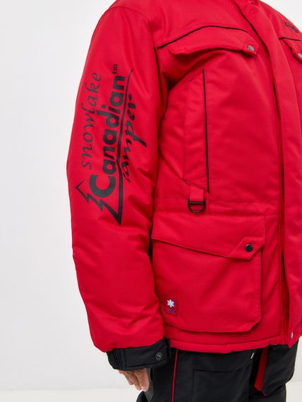 Костюм Canadian Camper SNOW LAKE PRO, цвет Red/Black