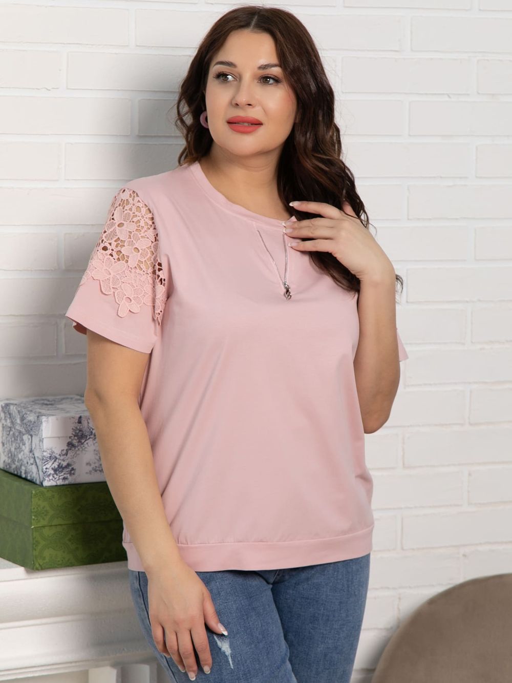 Блуза Флоя (пыльная роза) Б15540-4М LT Collection