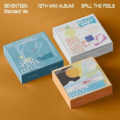 Альбом SEVENTEEN - SPILL THE FEELS 12th Mini Album STANDARD 3 Version SET