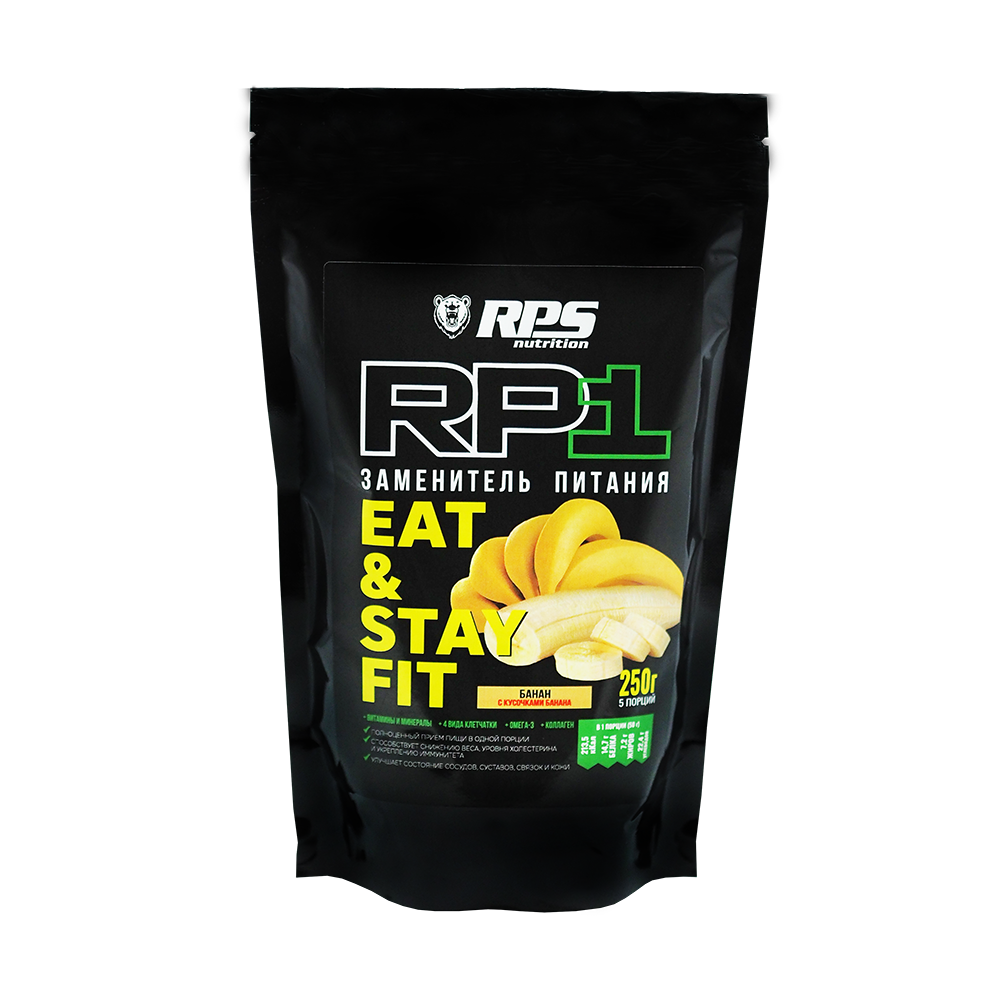 EAT AND STAY FIT ЗАМЕНИТЕЛЬ ПИТАНИЯ RPS NUTRITION 250г ПАКЕТ