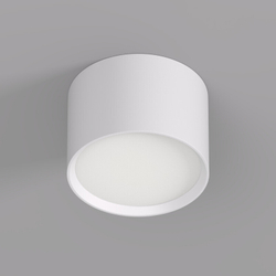 DK2601-WH Светильник накладной LUND, IP 20, до 15 Вт, GX53, LED, белый, алюминий