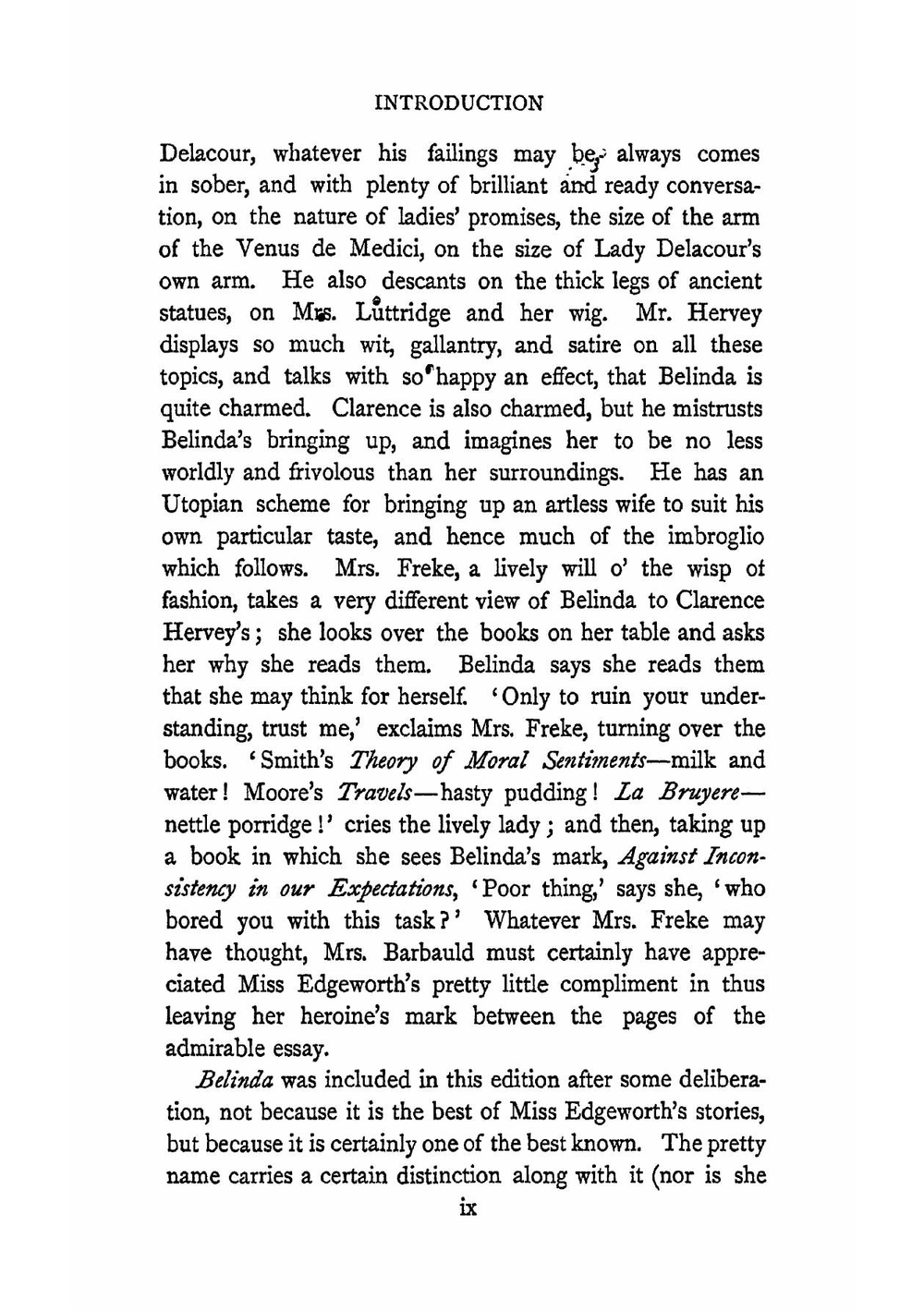 Belinda | Edgeworth Maria