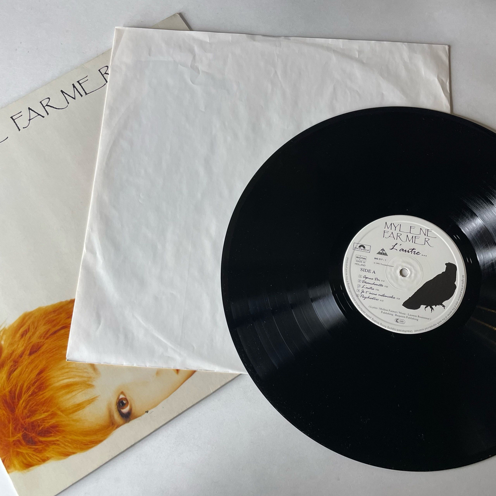 Винтажная виниловая пластинка LP Mylene Farmer L'Autre (Нидерланды 1991)