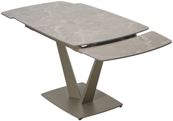 Стол ALATRI 120 MATT LATTE STONE SOLID CERAMIC / TAUPE