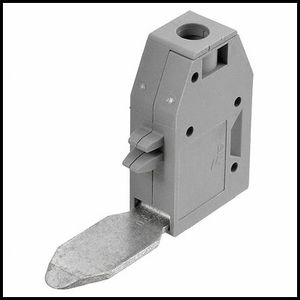 Клемма с винтовыми зажимами AGK 10-UKH 50 - Phoenix Contact 3001763. Номинальное сечение проводника - 10 мм², номинальный ток - 57 A (максимальный ток - 76 A), цвет - серый.