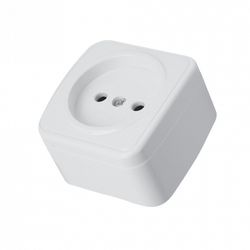 Розетка без заземления Stekker Basic 50074