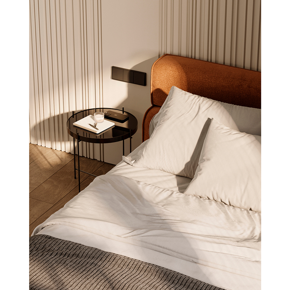 Столик josen, D43 см, черный