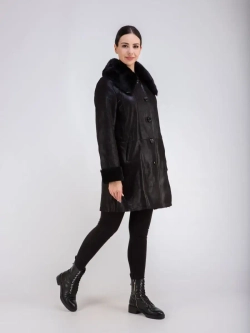 Дубленка натуральная длинная Турция