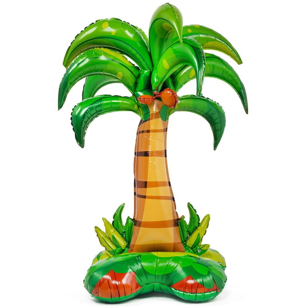 Фольгированный шар-фигура на подставке «Пальма» AIR, 132 см