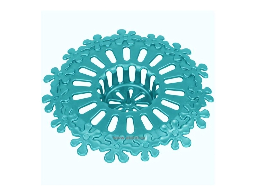 Сетка-пробка для раковины пластмассовая "Ромашка"