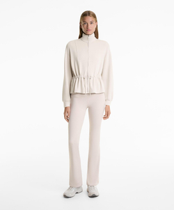 Oysho Мягкая куртка из модала, светлый экрю