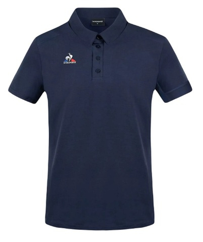 Мужское теннисное поло Le Coq Sportif Polo No.6 SS M - dress blues
