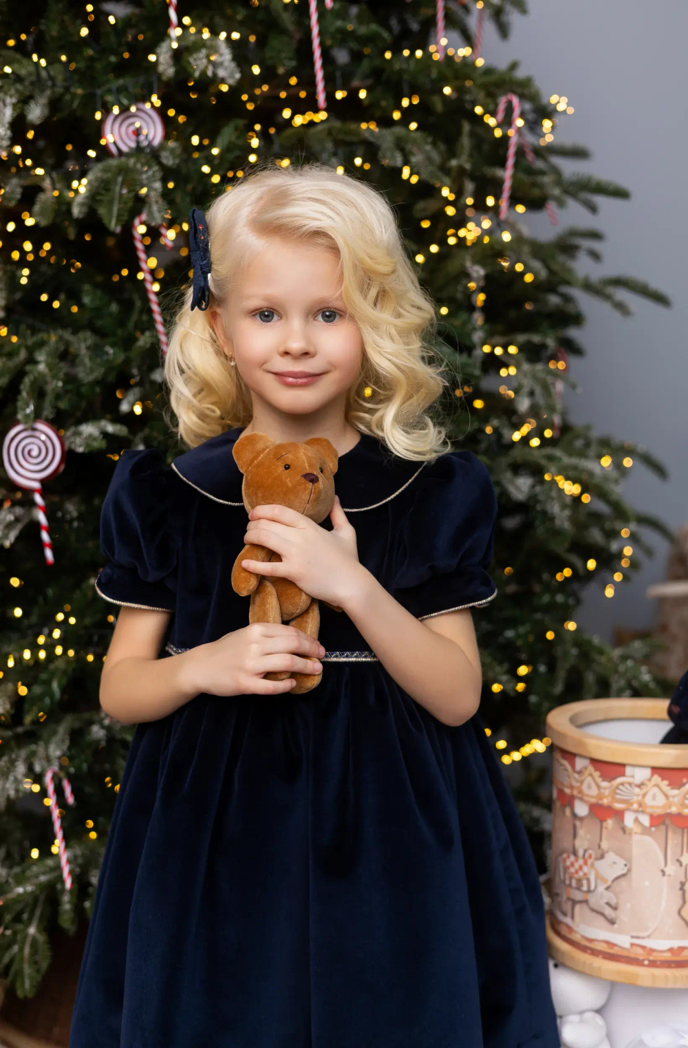 Шарлотта Синий бархат