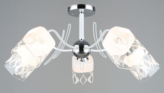 4116/5 WT+CH (2) Люстра (RL)